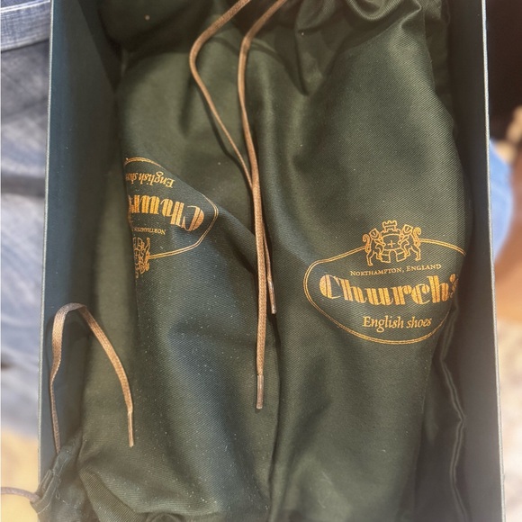 Church’s Nude Suede Wingtip Oxford Shoes | Size 38.5 (8 US) | New - Picture 3 of 3